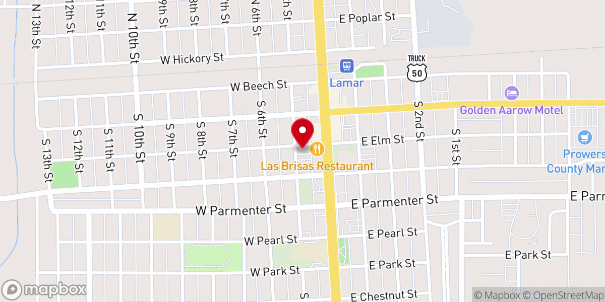Map showing location of Abundant Life Community Services