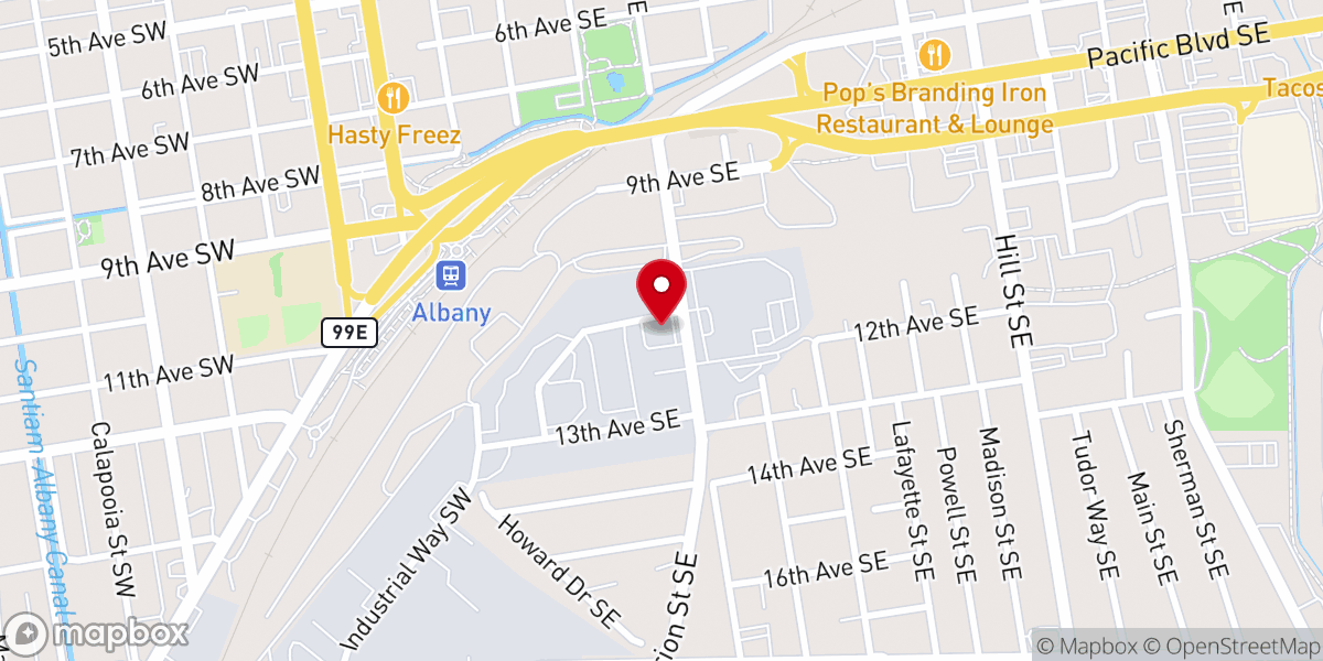 Map showing location of Second Chance Shelter