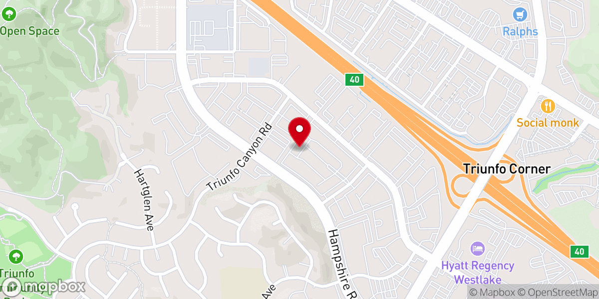 Map showing location of West Coast Church