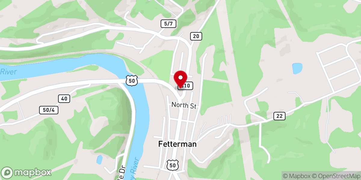 Map showing location of Cornerstone Methodist Church
