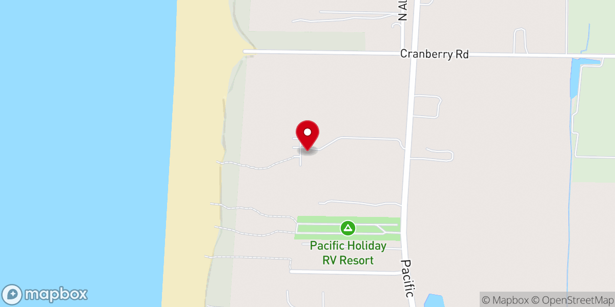 Map showing location of Lighthouse Oceanfront Resort