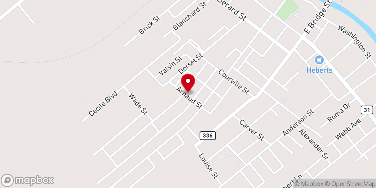 Map showing location of United Christian Center