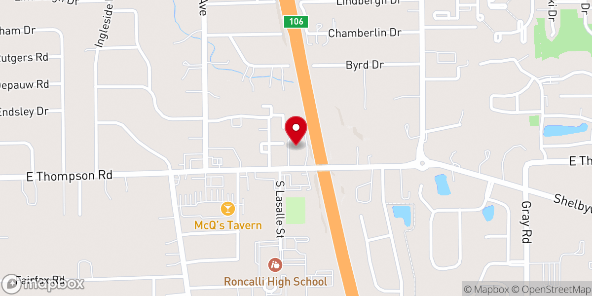 Map showing location of Lifeway Church