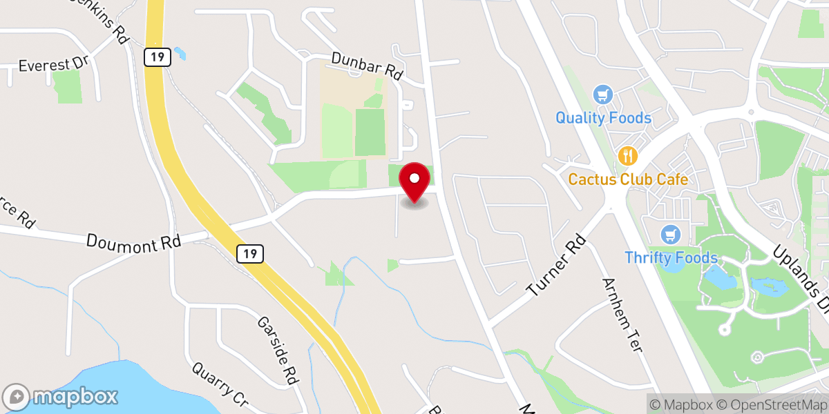 Map showing location of NANAIMO GRACE KOREAN CHURCH-나나이모은혜교회
