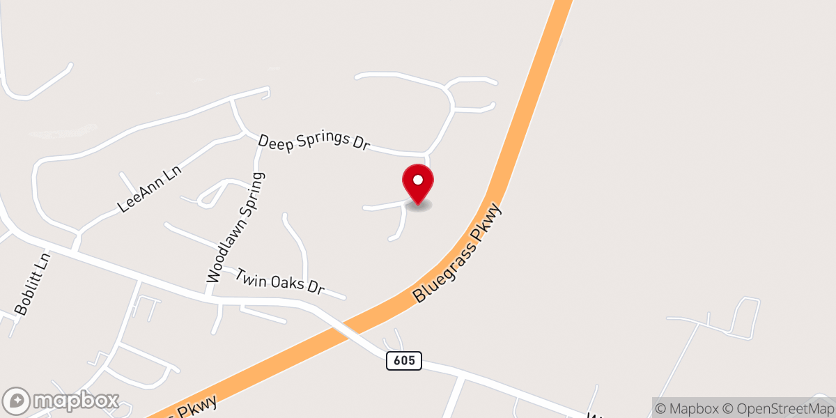 Map showing location of The Grove Church