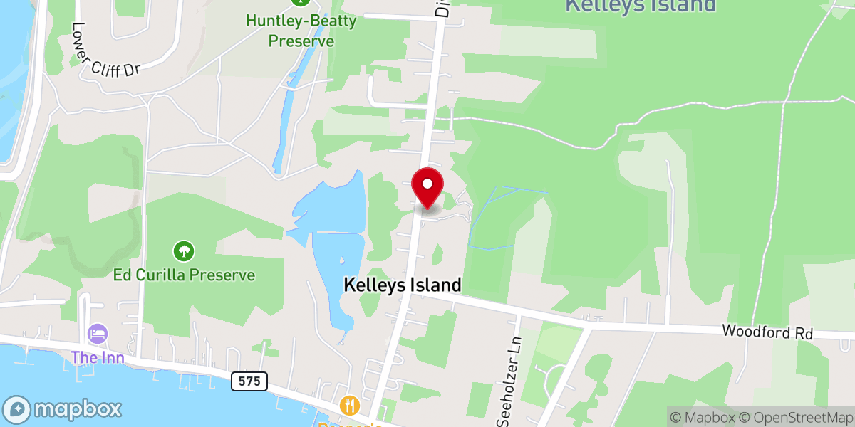 Map showing location of Old Stone Church (Historical)