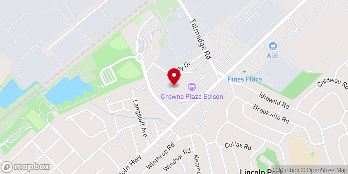 Map showing location of IJC CHURCH