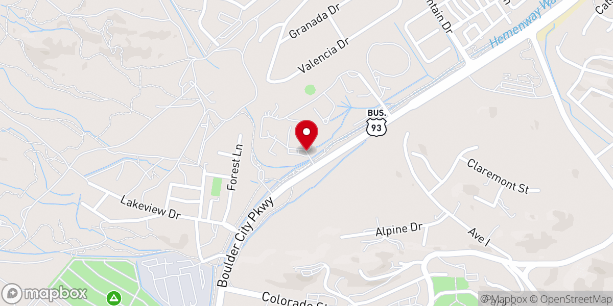 Map showing location of St. Jude's Ranch for Children