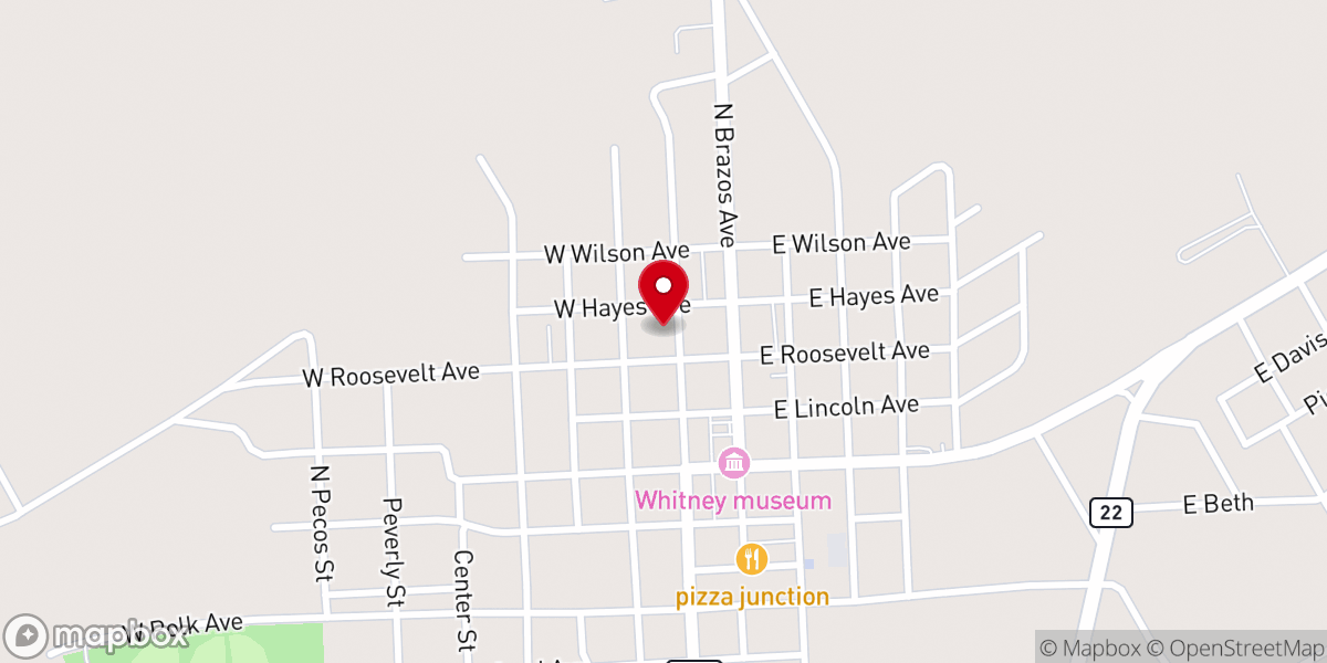 Map showing location of King Memorial UMC - Family Life Church