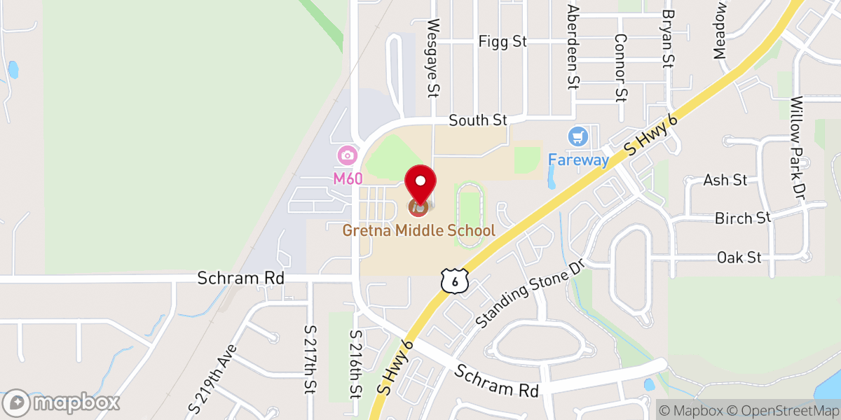Map showing location of Providence Bible Church