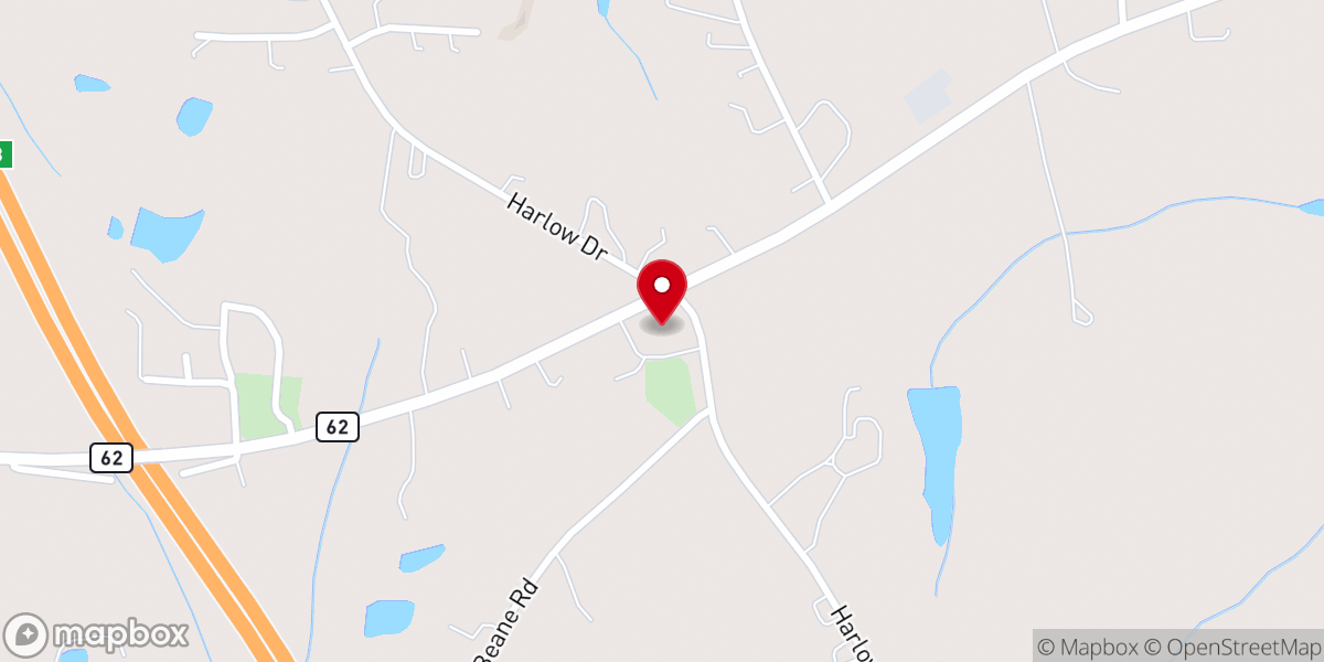 Map showing location of Fairfield Community Church