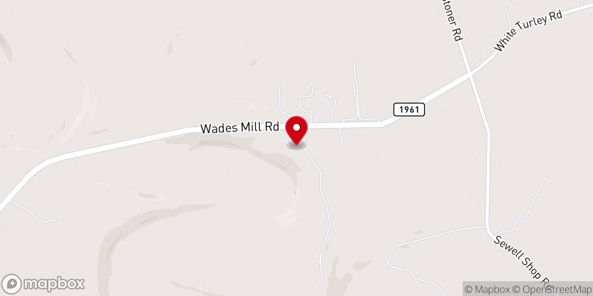 Map showing location of Calvary Christian Church - Mt. Carmel Campus