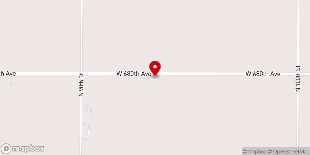 Map showing location of Immanuel Lutheran Church
