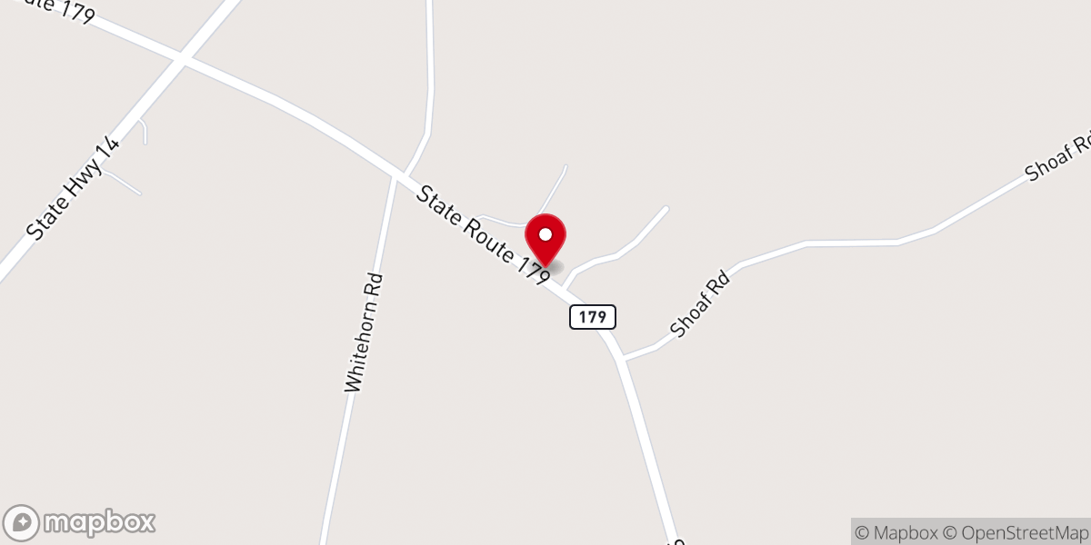 Map showing location of Tabernacle Lookout Tower