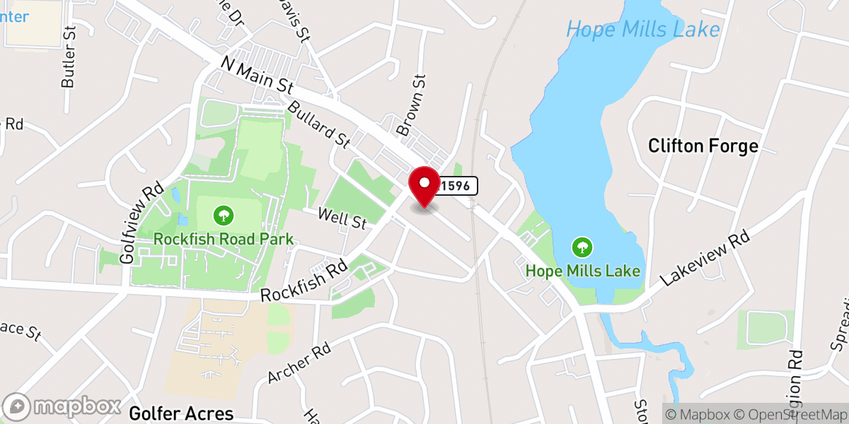 Map showing location of Faith Walk Fellowship Church