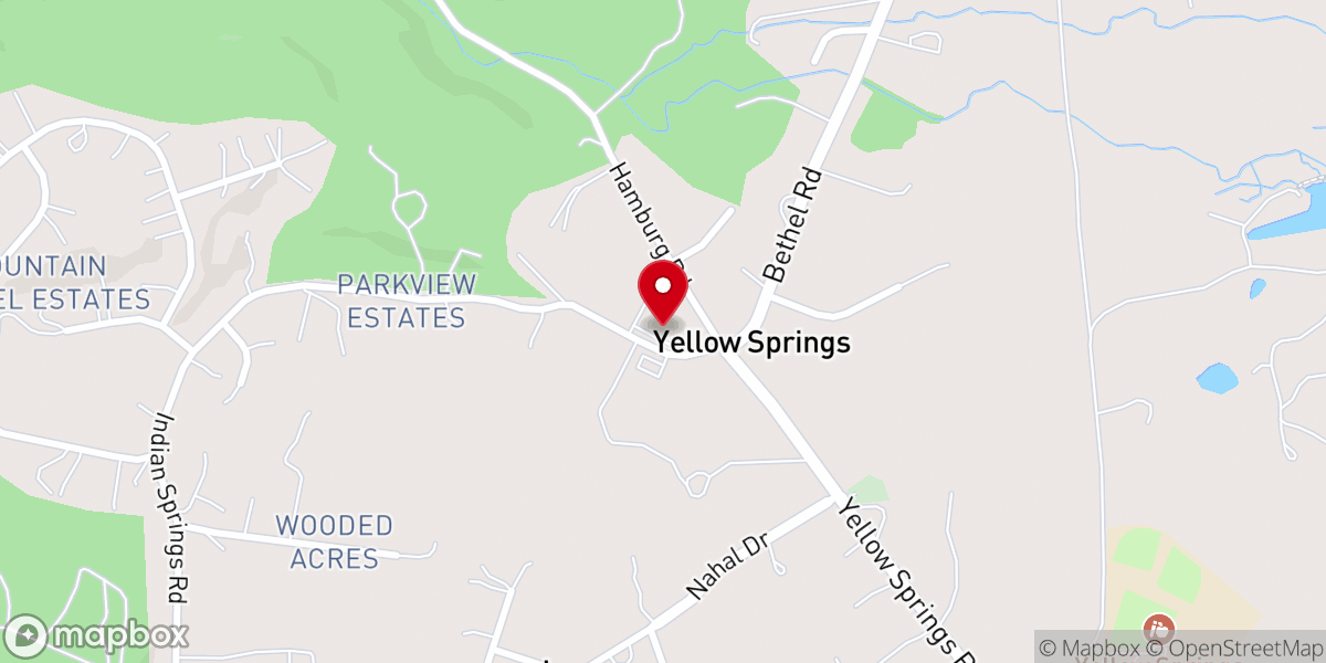 Map showing location of Brook Hill United Methodist Church