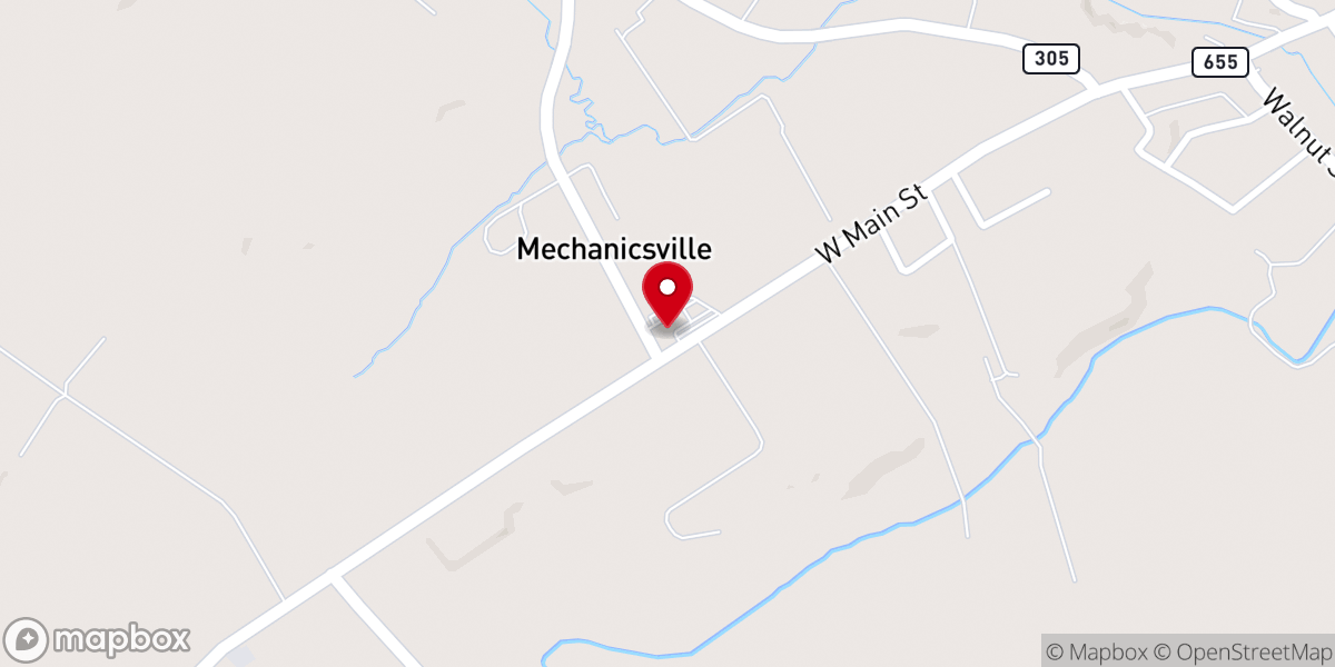 Map showing location of St John's Christian Daycare