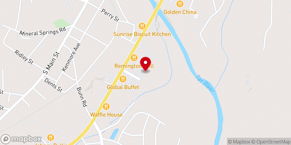 Map showing location of Lighthouse Church