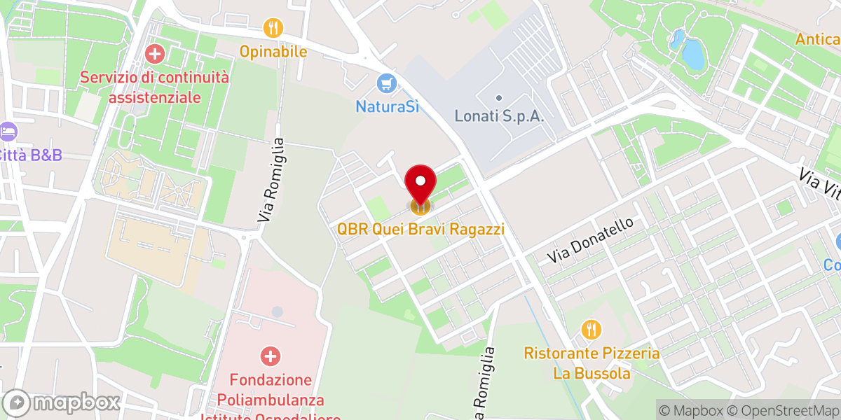 Map showing location of Chiesa Evangelica "King's Brescia"