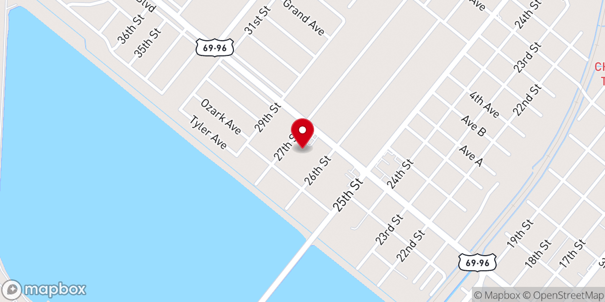 Map showing location of Iglesia Fuente De Vida