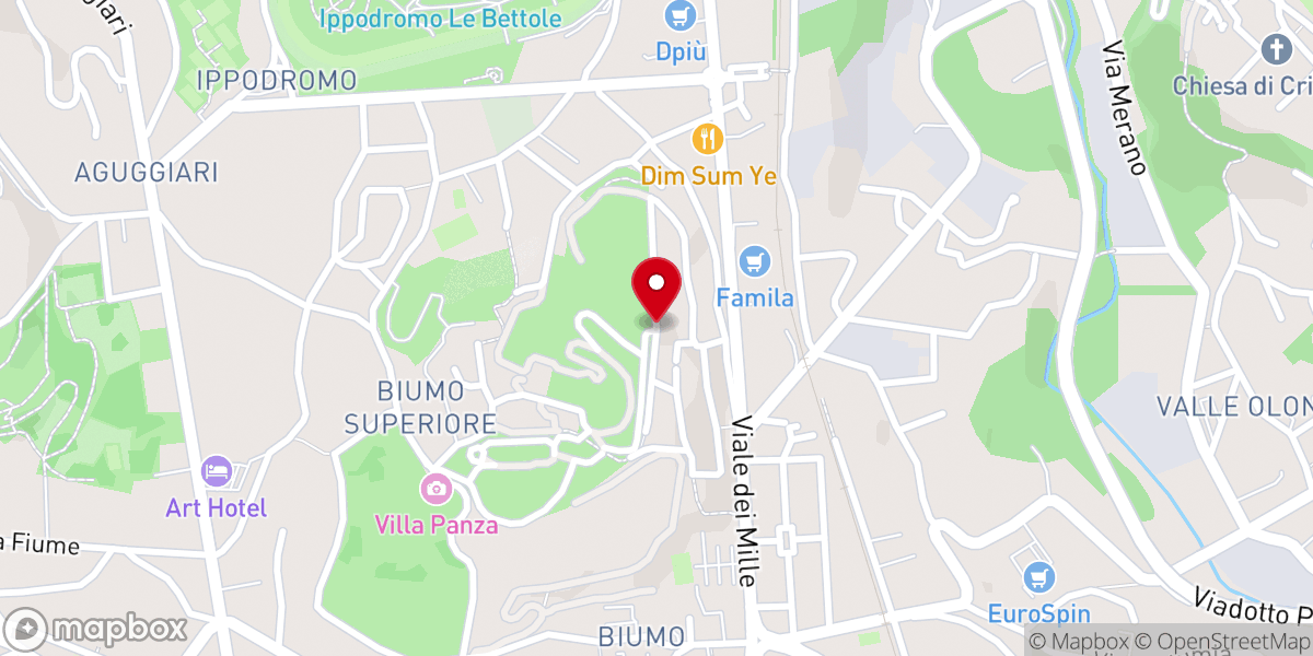 Map showing location of Edicola votiva della Madonna del Carmine