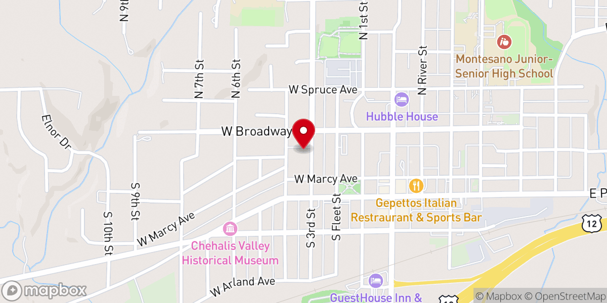 Map showing location of Landmark Apostolic Church