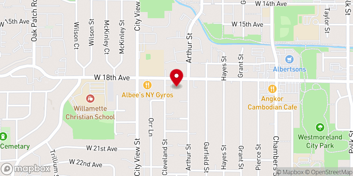 Map showing location of Bethel Temple Faith Ministries