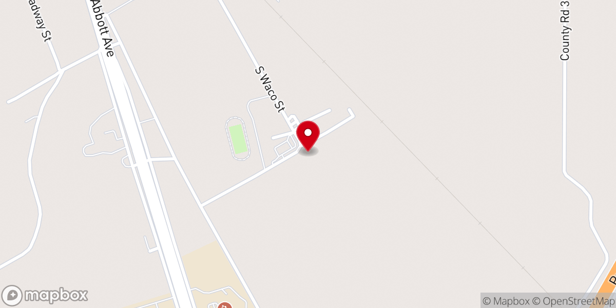 Map showing location of Trail To the Cross Cowboy Church