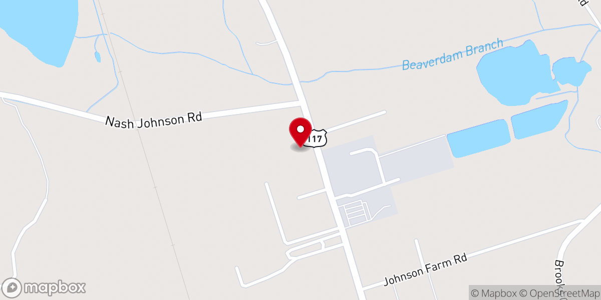 Map showing location of Fellowship Church of God