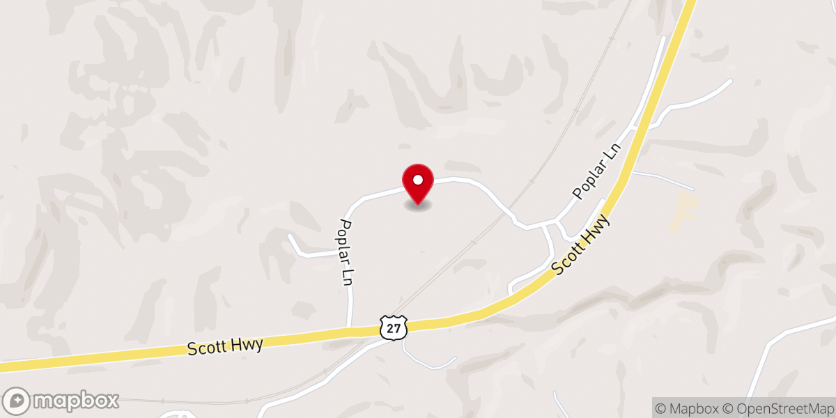 Map showing location of Highway Church