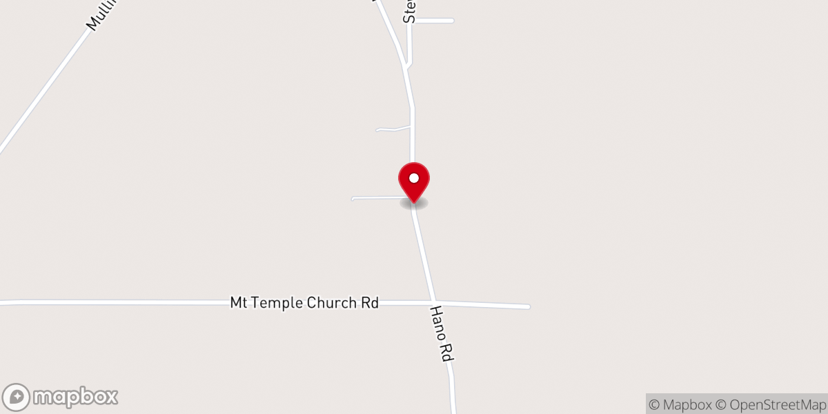 Map showing location of St Rock Church of God