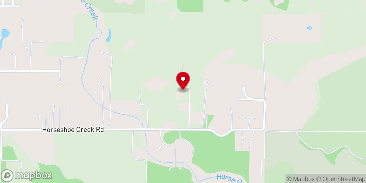 Map showing location of Rustic Grace Barn