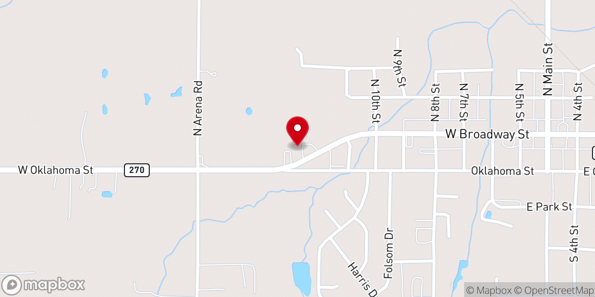 Map showing location of Connect Church