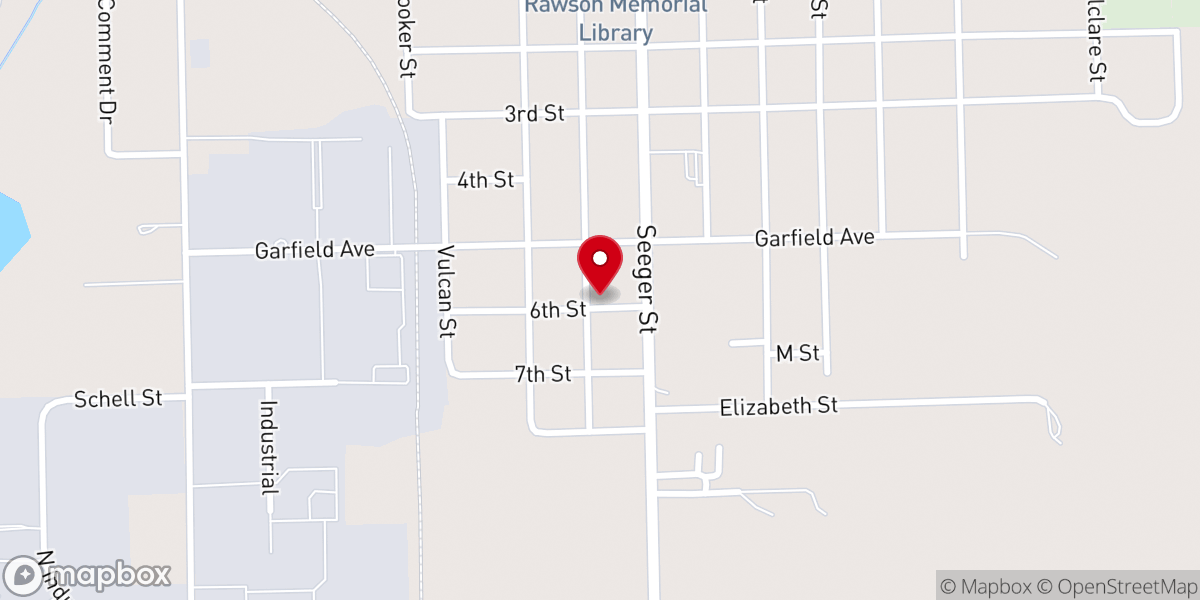 Map showing location of Potters House Christian Fellowship The