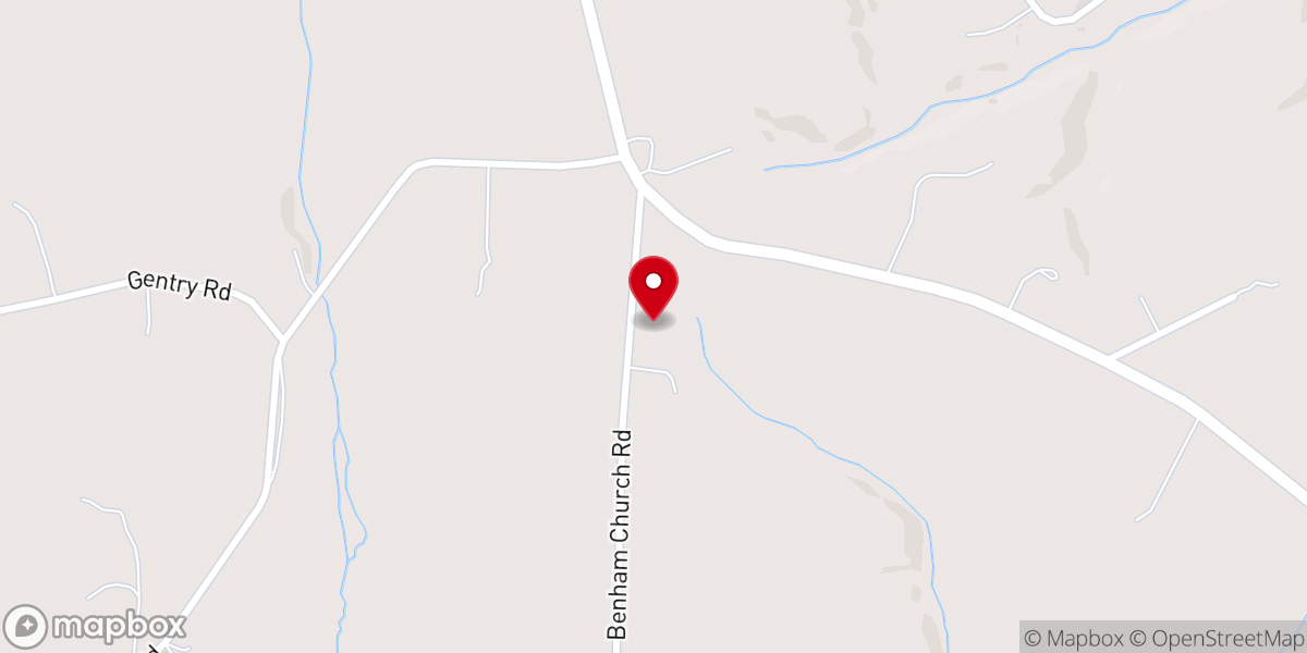 Map showing location of The Barn at Wall’s Pond