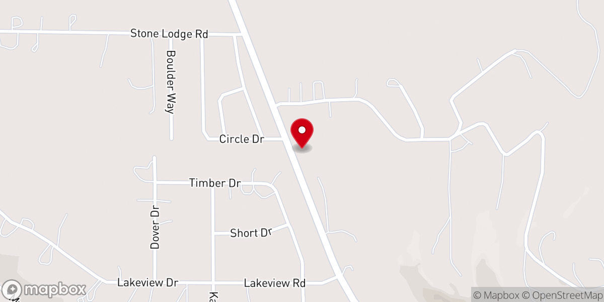 Map showing location of Tum Tum Community Food Pantry - Food Distribution Center