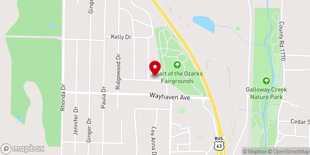 Map showing location of The Church of Jesus Christ of Latter-day Saints