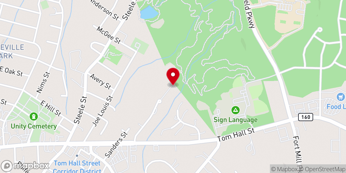 Map showing location of World Outreach Community Inc