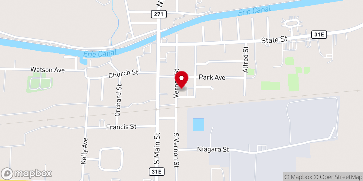Map showing location of St. Stephen's R.C. Church