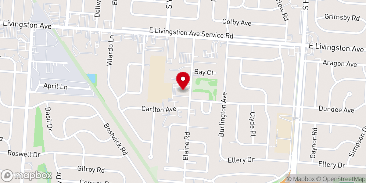 Map showing location of Saint Philip the Apostle Church