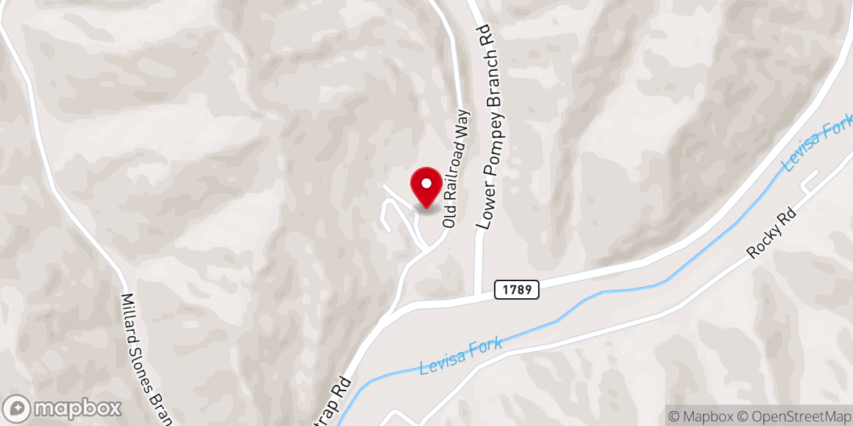Map showing location of Millard Fellowship Church