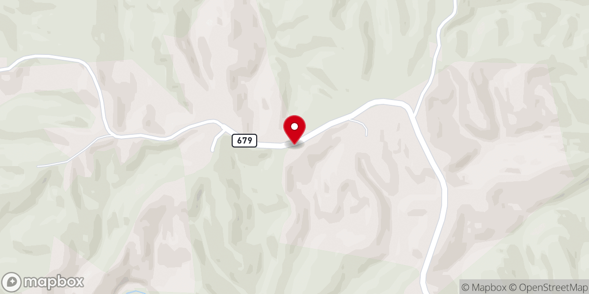 Map showing location of New Liberty Church