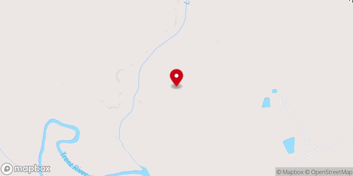 Map showing location of Pollocksville