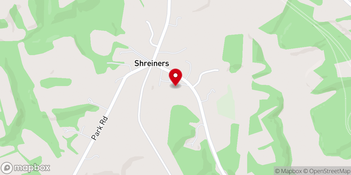 Map showing location of Susquehanna Valley Baptist Church