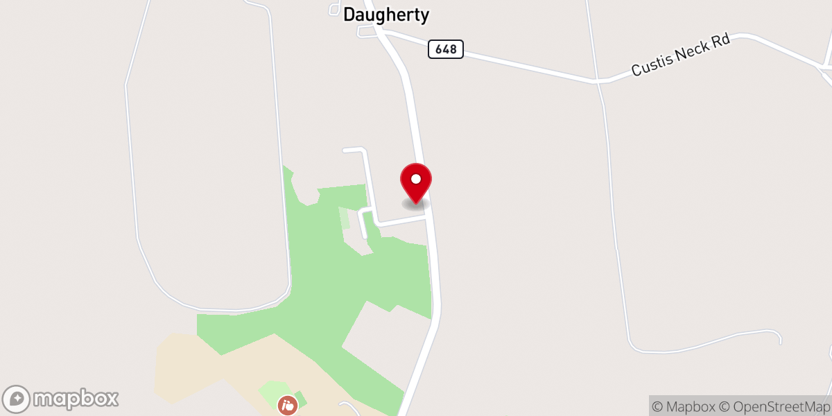 Map showing location of St Luke AME Church