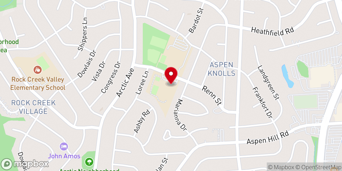 Map showing location of The United Christian Church