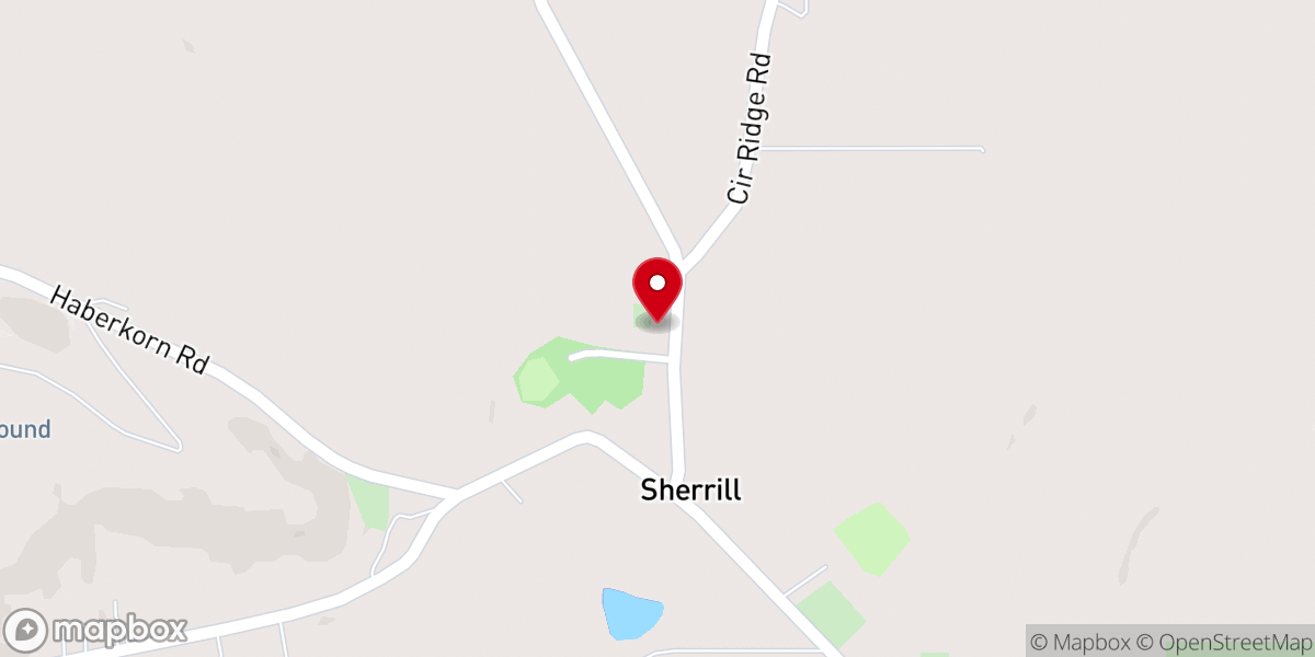 Map showing location of St. Matthew Lutheran Church - LCMS