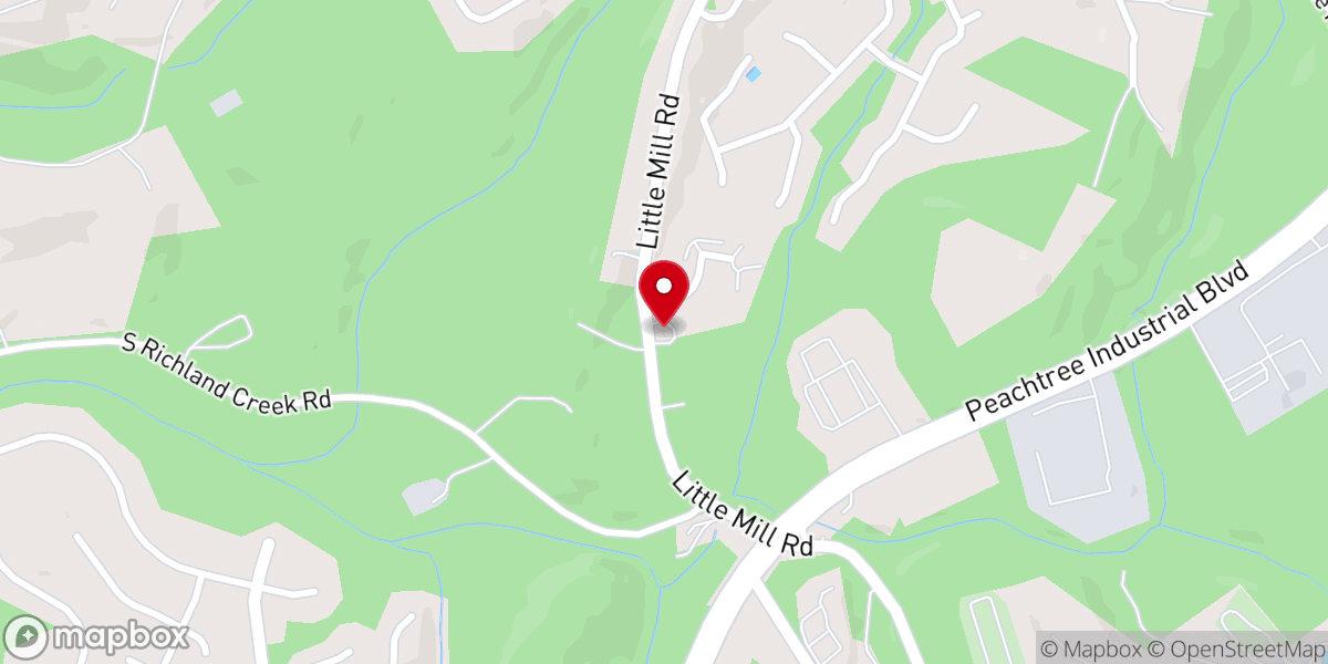 Map showing location of Covenant Church