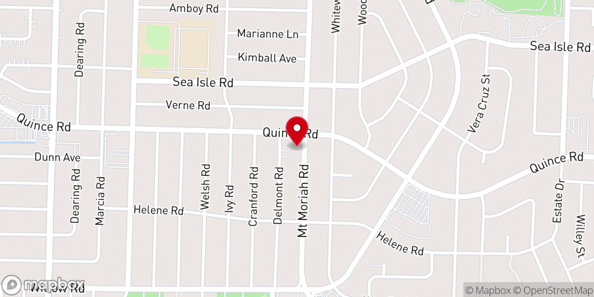 Map showing location of New Testament Christian Church