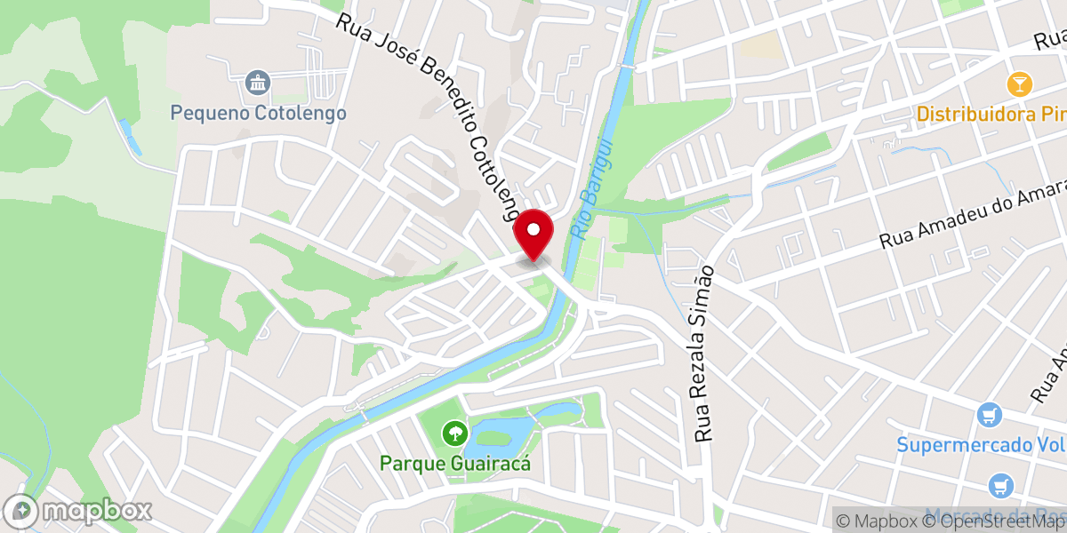 Map showing location of Igreja Pentecostal Deus E A Nossa Fortaleza